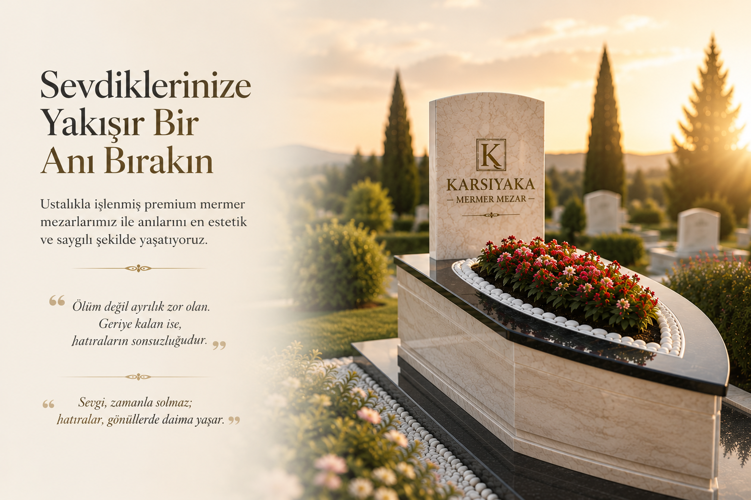 Premium Mezar Tasarımı