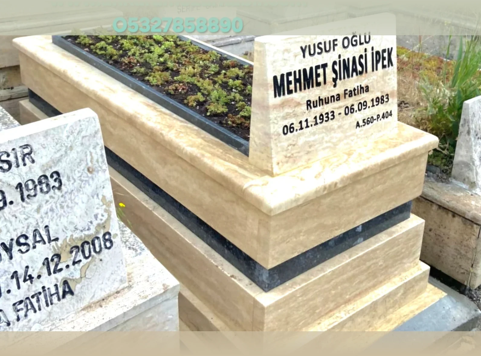 Klasik Mezar Modeli - Karşıyaka Mermer Mezar Ankara