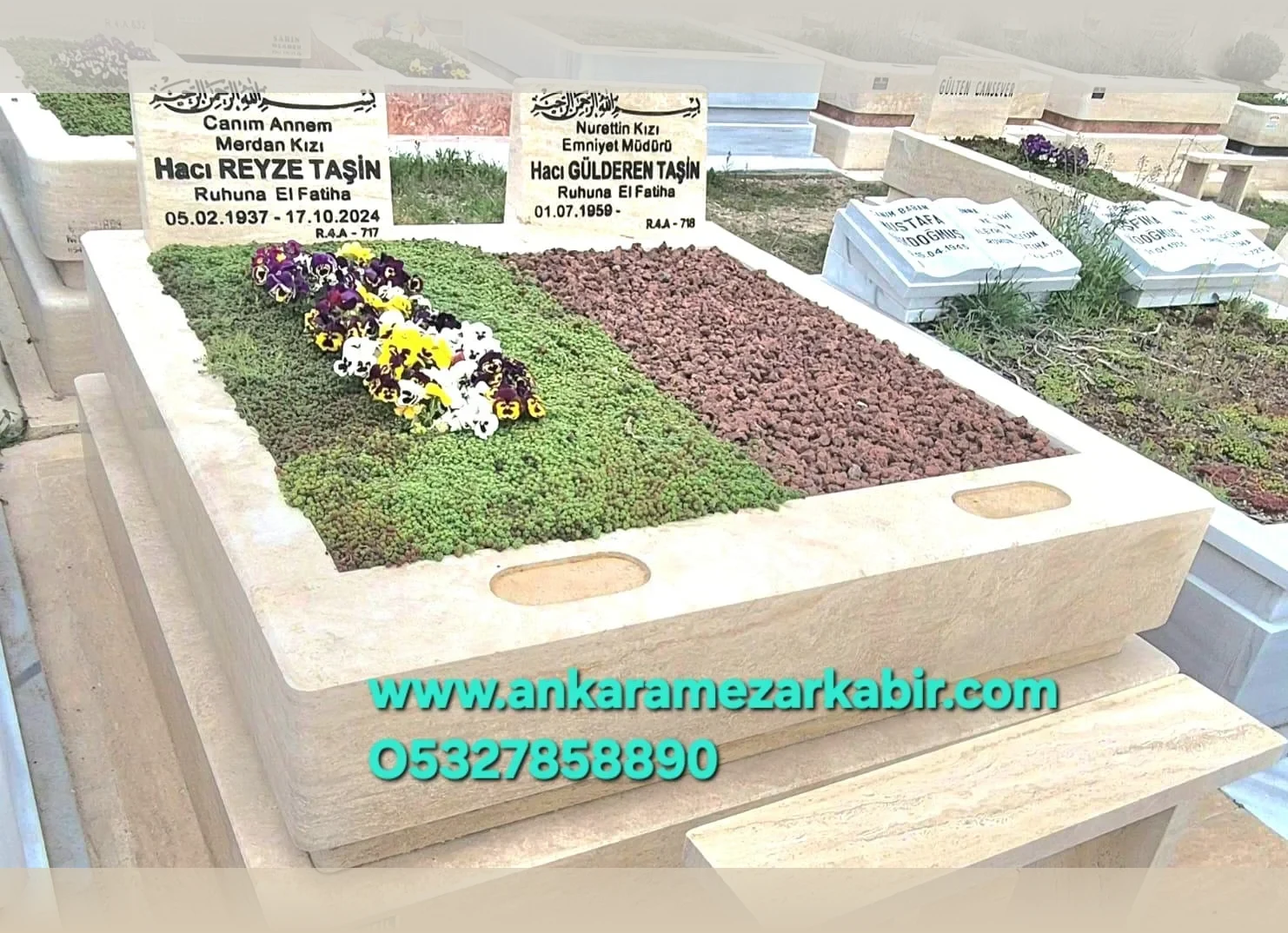 Mezar Tadilati - Karşıyaka Mermer Mezar Ankara