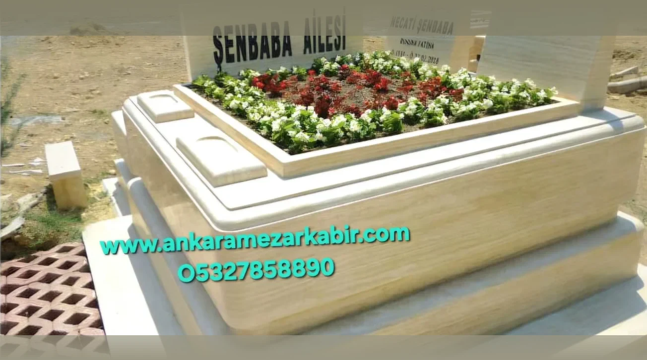 Minimalist Mezar - Karşıyaka Mermer Mezar Ankara