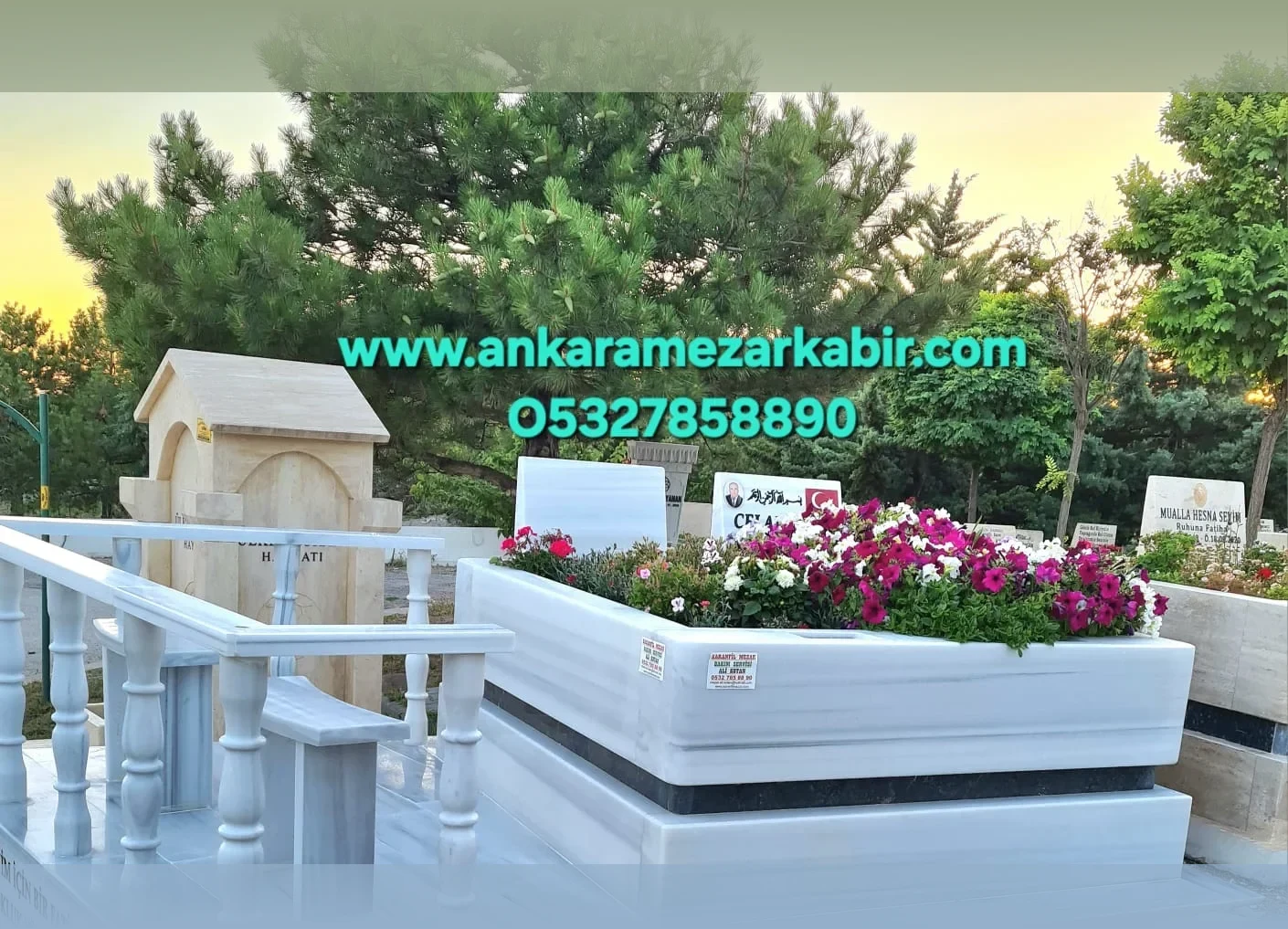 Premium Granit Mezar - Karşıyaka Mermer Mezar Ankara